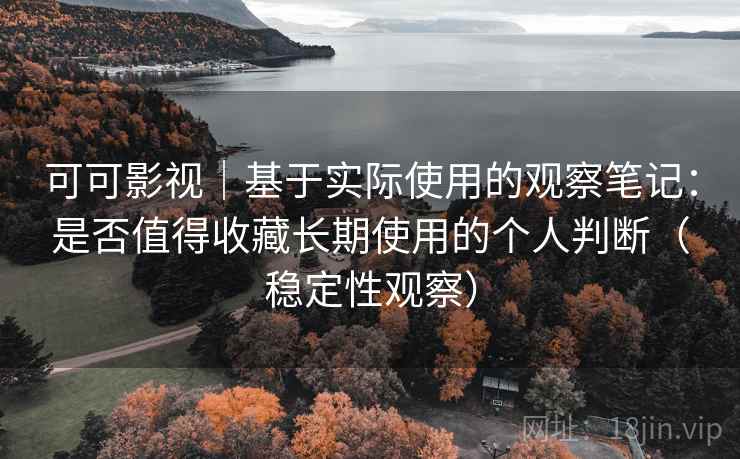 可可影视｜基于实际使用的观察笔记：是否值得收藏长期使用的个人判断（稳定性观察）