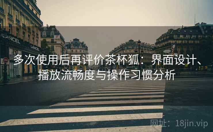 多次使用后再评价茶杯狐:界面设计、播放流畅度与操作习惯分析 多次使用后再评价茶杯狐:界面设计、播放流畅度与操作习惯分析